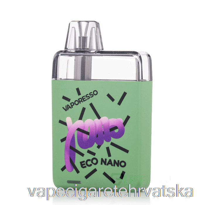 Vape Cigarete Vaporesso Eco Nano Pod Sustav Proljeće Zelena